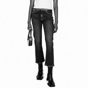 Eytys Women's Dark Gray Straight Leg Jeans